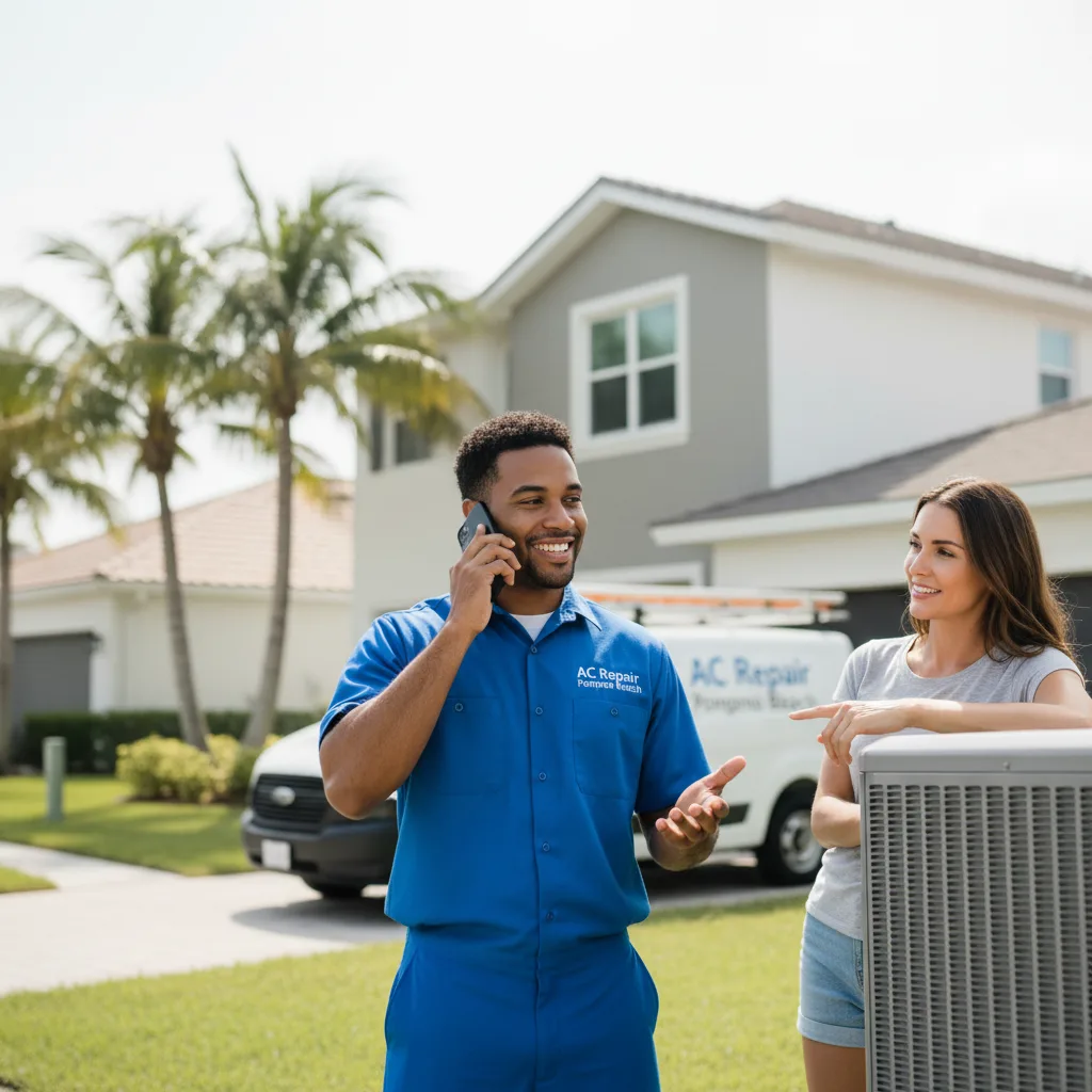 AC Repair Pompano Beach customer support in Wasco